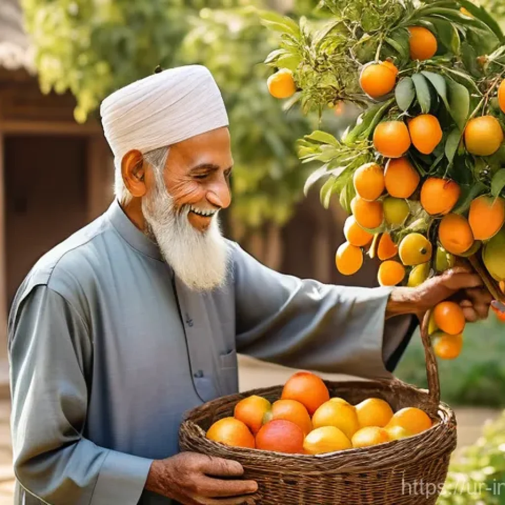 배당 성장 투자에서의 시장 심리 분석 - **Prompt:** A serene, warm-toned image featuring a wise, elderly Pakistani man, dressed in a traditi...