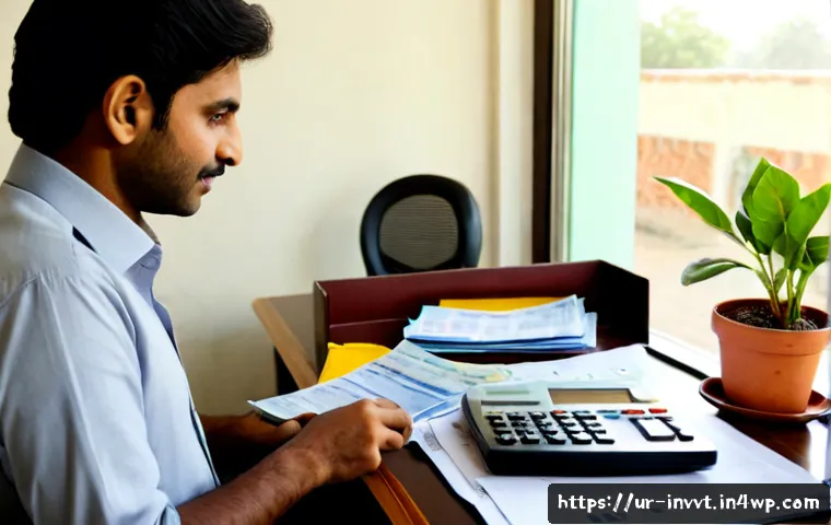 Home 17 배당 성장주 선택 시 고려해야 할 요소 - Photorealistic Pakistani investor at a tidy home office desk in Lahore, carefully comparing two unla...